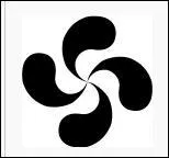 Comment s'appelle cette croix, symbole mythologique pr-indo-europen, et qui pourrait indiquer le mouvement du temps (anne dcompose en quatre saisons), ou aussi les quatre lements de la vie (l'eau, la terre,