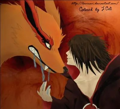 Madara dcida de s'exiler, mais il revint un jour avec une bte connue sous le nom de...