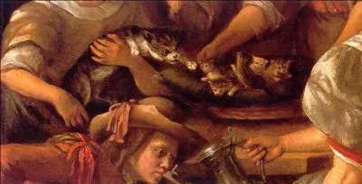 Quel est le nom de cette uvre de Jan Steen, peintre hollandais du XVIIe siècle ?