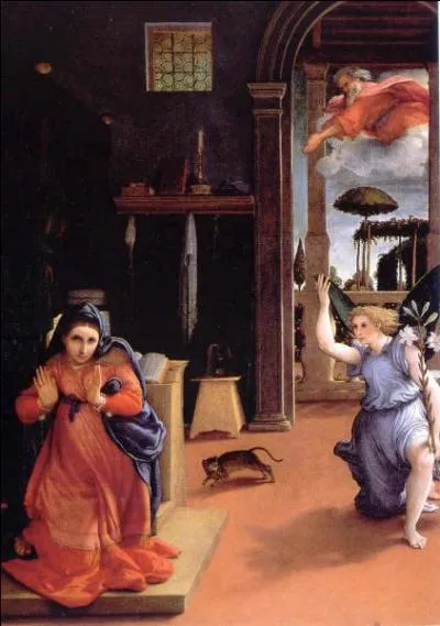 Quel est le nom de l'uvre de Lorenzo Lotto ?