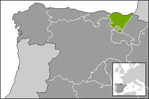 Quelle est la capitale de la communaut autonome du Pays basque, localise au Nord de l'Espagne ?