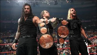 Cette quipe a sem la terreur  la fin de l'anne 2014. en Juin 2014, Rollins trahis l'quipe et rejoins l'quipe rivale. Compose de Dean Ambrose, Seth Rollins & Roman Reigns, comment se nomme cette redoutable faction ?