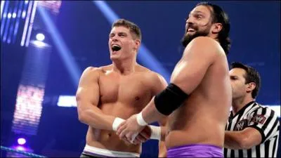 L'quipe a t dissoute lors du  Money In The Bank 2013 , aprs la trahison de Damien Sandow  l'encontre de Cody Rhodes qui s'apprtait  dcrocher la mallette. Dommage, j'aimais bien cette quipe ... Compose de Damien Sandow & Cody Rhodes, comment nommait-on cette association ?