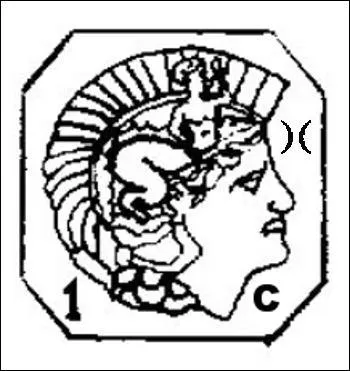 A quel mtal correspond le poinon franais reprsentant une tte de Minerve ?