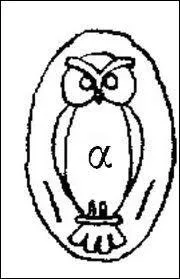 Que signifie ce poinon reprsentant un hibou ?