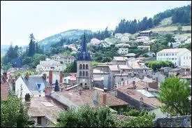 Nous sommes maintenant  Bourg-Argental (Loire). Dans quelle rgion se situe cette ville ...