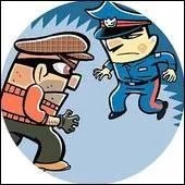 Les voleurs se sont ... arrter.