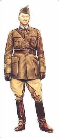 De quelle nationalit est cet officier de l'infanterie en 1940?