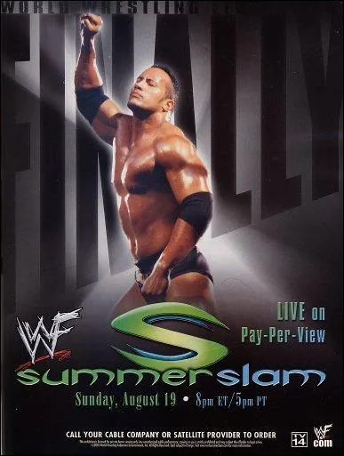 Quel fut le main event du Summerslam de 2001 ?