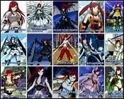 Combien d'armures Erza possde t-elle ?