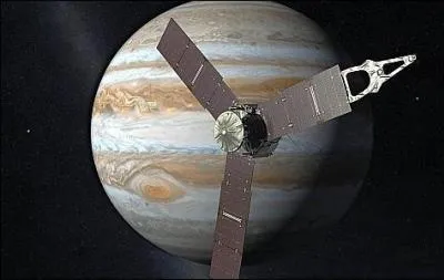La sonde Juno est en route vers ... , la plus grosse des plantes. A partir de 2016, elle orbitera autour de cette gante gazeuse pour essayer de connatre le secret de sa formation.