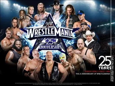 Quel fut le Main Event de Wrestlemania 25 ?
