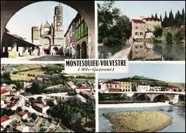 Voici diffrentes vues de la commune de Montesquieu-Volvestre (rgion Midi-Pyrnes). Elle se situe dans le dpartement ...