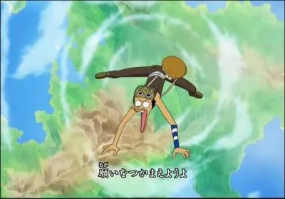 Dans quel opening voit-on les membres de l'quipage au chapeau de paille tomber du ciel ?