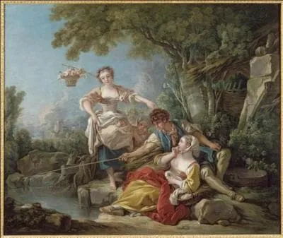 Qui a peint La pche  la ligne ?