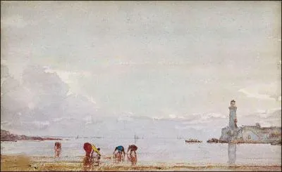 Qui a peint Pcheurs de coquillages  Antibes ?