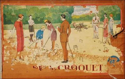 Comment s'appelle la tige en bois munie d'une tte, qui sert  pousser la boule sous les arceaux au jeu de croquet ?