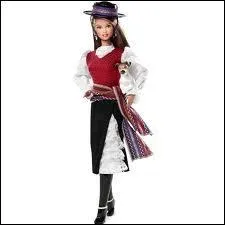 De quel pays d'Amrique du Sud vient cette Barbie ?