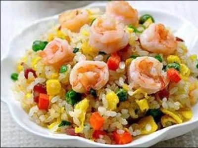 Comment se nomme cette recette de plat complet  base de riz, originaire d'une grande ville chinoise ?