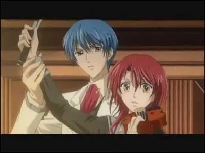 De quel genre est ce jeune homme avec elle ?