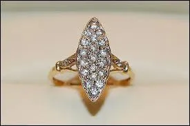 Bague au chaton de forme oblong, comment l'appellerez-vous ?