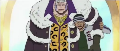 Épisode 22 - Quand Don Krieg débarque au Baratie pour mendier de la nourriture, les personnages présents réagissent chacun à leur façon. 
Cochez LA SEULE affirmation CORRECTE.