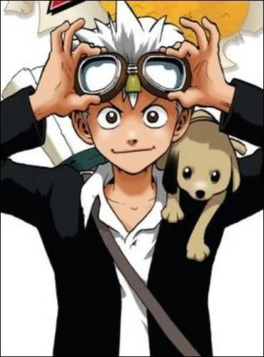 Ce jeune hros a les cheveux blancs et son meilleur ami est un chien ! Tiens, a ne vous rappelle pas quelqu'un ? Pour couronner le tout, il porte le mme nom que le Ninja Copieur de  Naruto ... Cochez son nom et le titre de l'anime dans lequel il apparait (qui n'est pas sans rappeler une srie de blagues stupides).