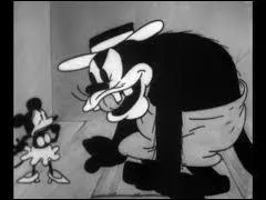 C'est dans  The galopin Gaucho  que Mickey rencontre Pat Hibulaire en 1928 dans un bar. Quelle fut la raison de leur premier duel ?