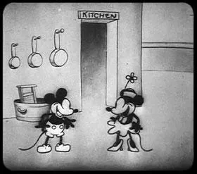 O Mickey a-t-il tent de l'embrasser pour la premire fois en 1928 ?