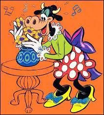 Qui est cette jolie vache, amie de Minnie ?