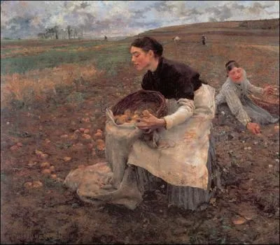 Qui a peint La rcolte des pommes de terre ?