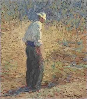 Qui a peint Paysan ?