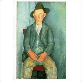 Qui a peint le jeune paysan ?