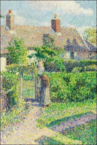 Qui a peint Maison paysanne  Eragny ?