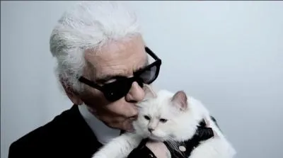 Quelle extravagance le grand couturier Karl Lagerfeld a-t-il imagine pour Choupette, sa chatte adore ?
