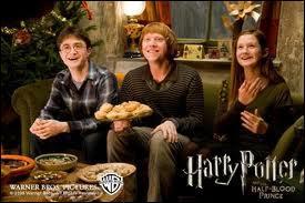 Dans le 6, pourquoi Ginny demande  Harry de fermer les yeux ?