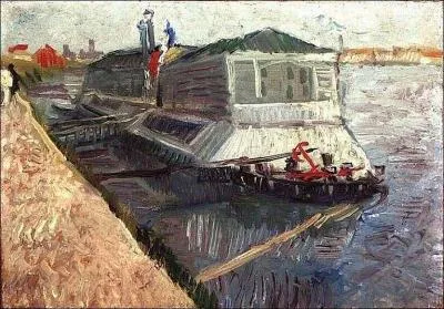 Qui a peint La pniche  Asnires ?