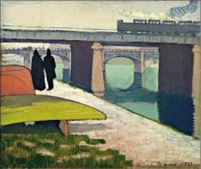 Qui a peint Pont de chemin de fer  Asnires ?