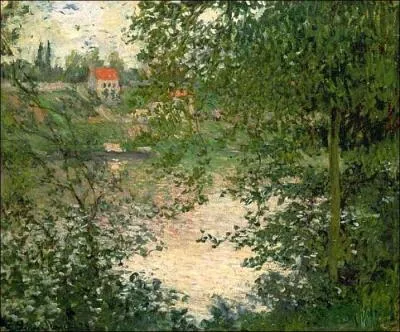 Qui a peint La grande Jatte vue de l'le  travrs les arbres ?
