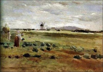 Qui a peint Le petit moulin  Genevilliers ?