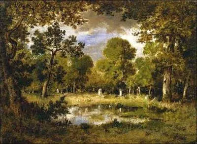 Qui a peint Sous-bois  Barbizon ?