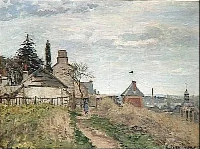 Qui a peint Pontoise vue du palais de la Justice ?