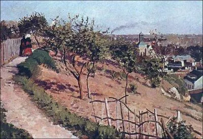 Qui a peint Pontoise sentier de la Justice ?