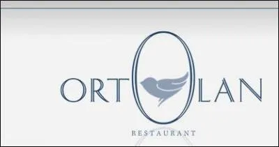  Pour son djeuner il mange au moins quatre ortolans, de ce fait nous pouvons dire que c'est un gros mangeur  que signifie  ortolan  ?