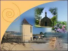 La commune de Loc-Maria-Plouzan� (r�gion Bretagne) se situe dans le d�partement ...