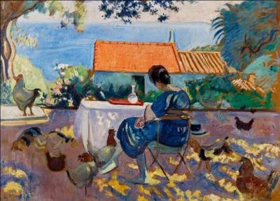 Est-ce Jean Puy qui a peint La terrasse ?