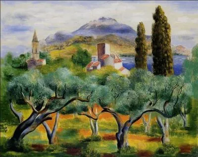 Est-ce Jean Puy qui a peint Paysage  Sanary ?