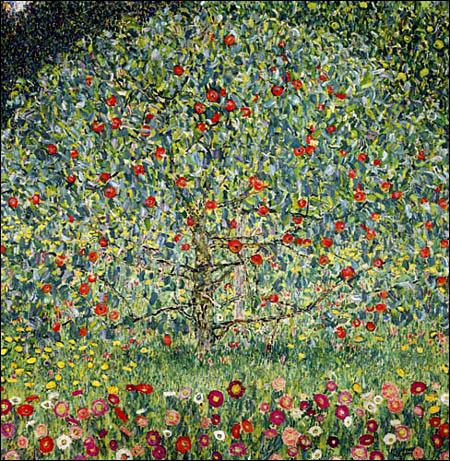  Le pommier , réalisé en 1912, est l'oeuvre d'un peintre symboliste autrichien :