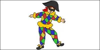 Le contraire de "bariolé" c'est "uni".