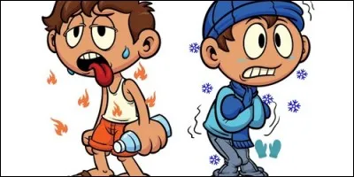 L'adjectif "chaud" est le contraire de "froid".